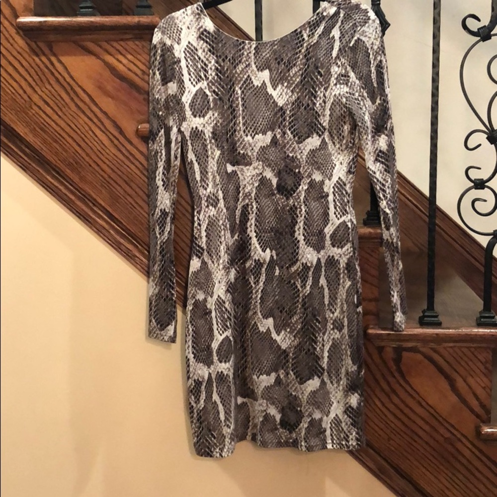 Jeniffer Lopez animal print dress